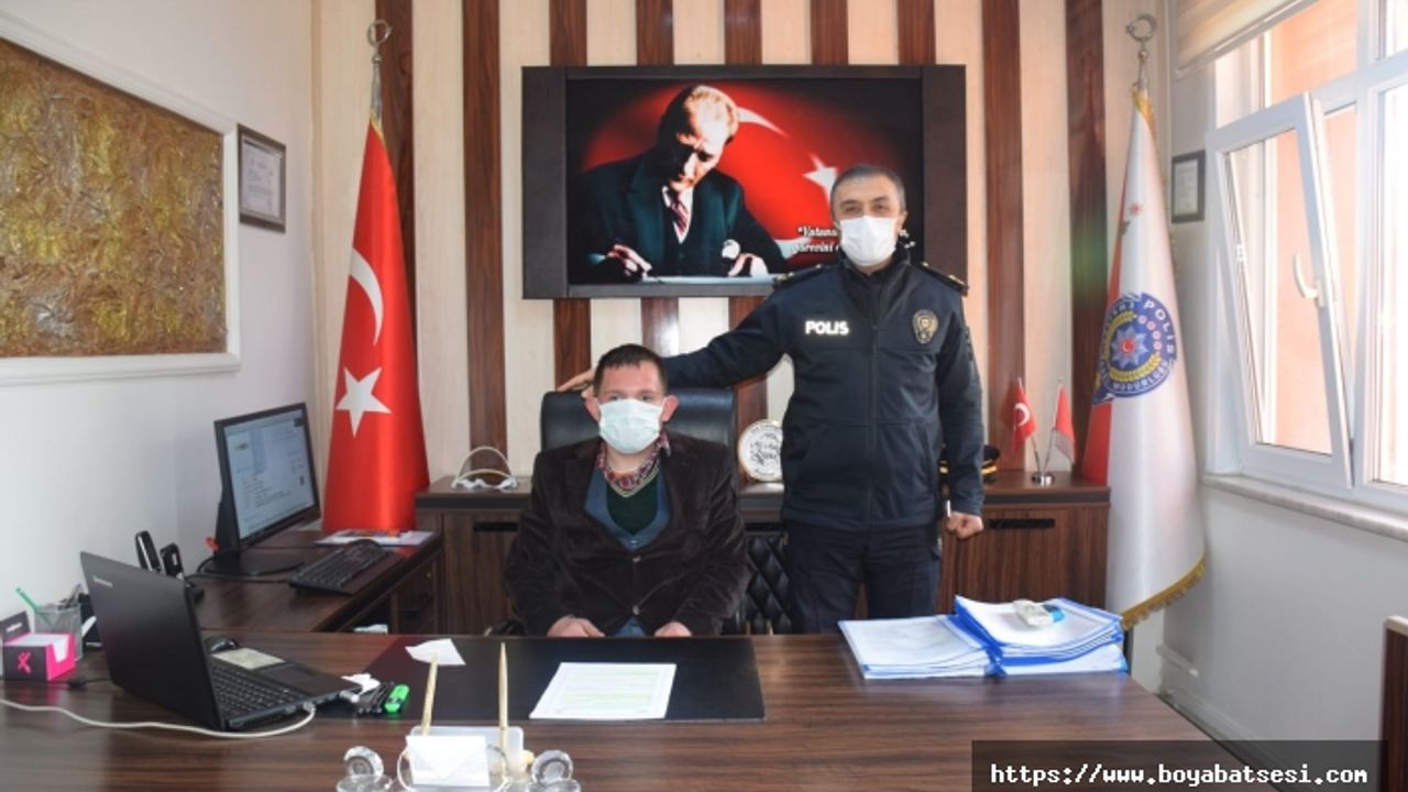 3 Aralıkta Boyabat Emniyetinden anlamlı ziyaretler