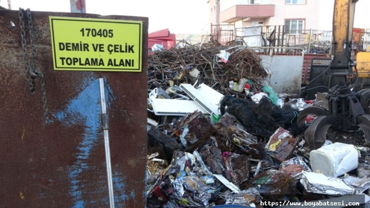 Sinop’ta 6 milyon TL’lik geri dönüşüm