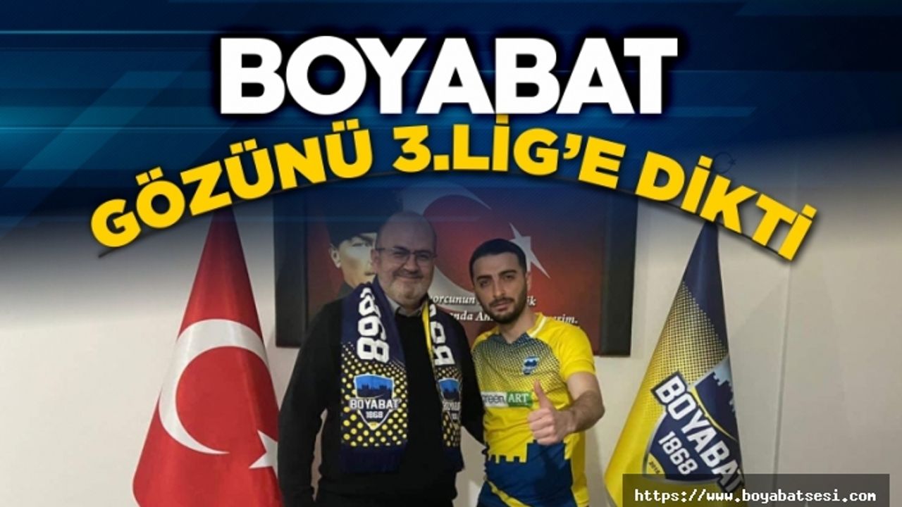 Azem Yavuz Boyabat 1868 Spor'da