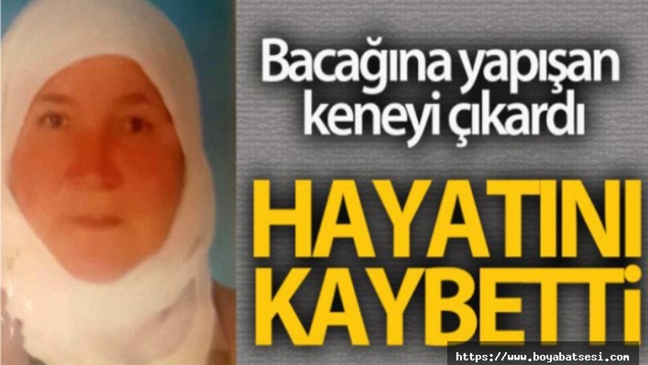  Bacağına yapışan keneyi çıkardı, 1 hafta sonra hayatını kaybetti  