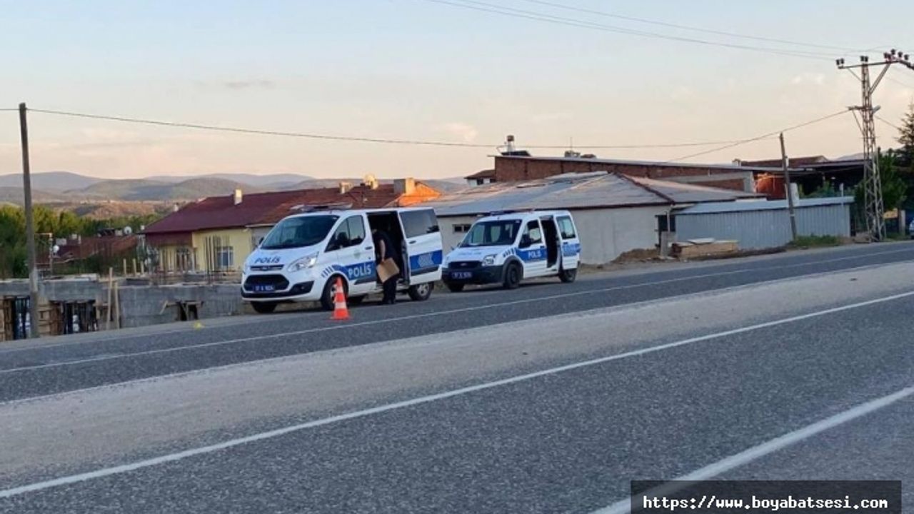 Boyabat Kastamonu yolunda kaza 1 kişi hayatını kaybetti