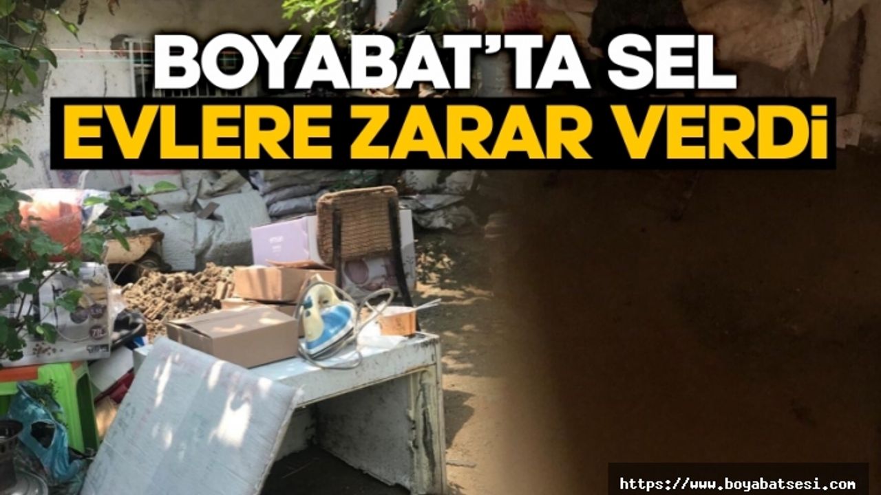 AFAD Boyabat'ta hasar tespit çalışması gerçekleştirdi !