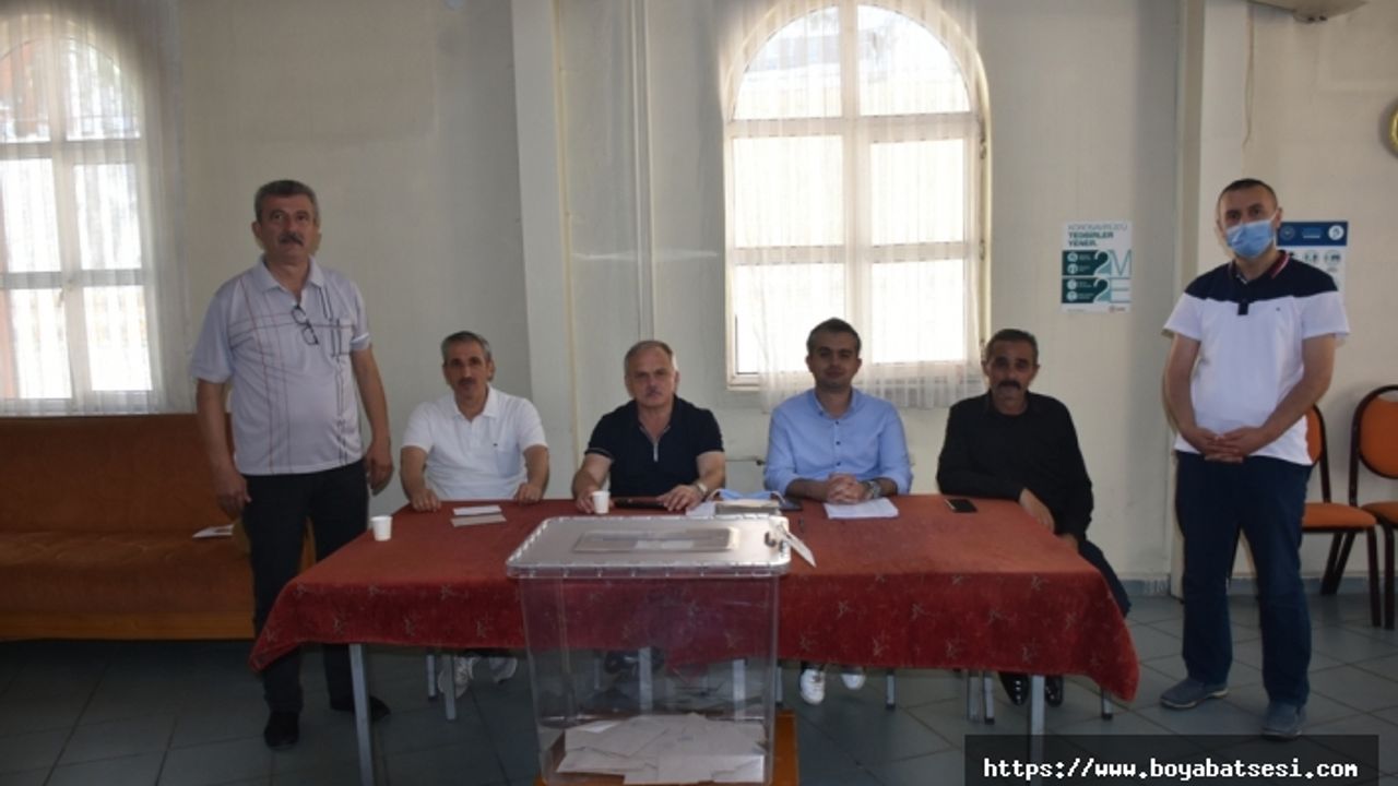 Boyabat'ta İLKSAN İlçe Temsilciliği Seçimi Yapıldı
