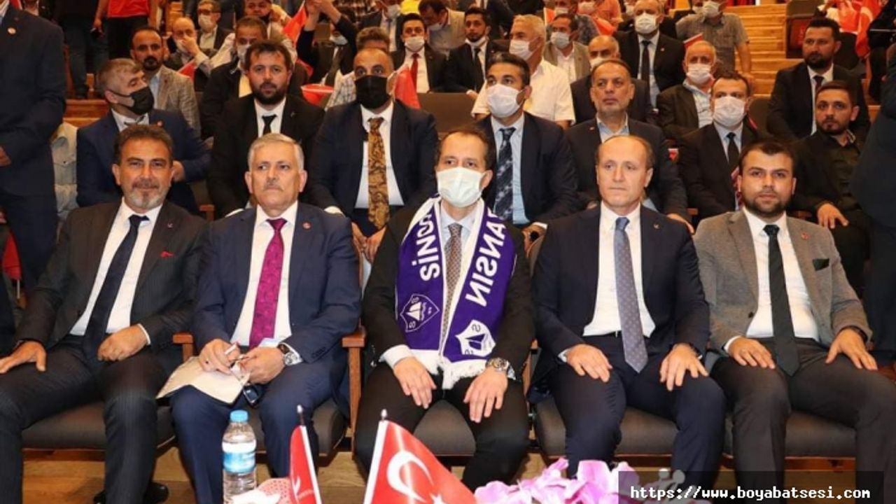 Yeniden Refah Partisi Genel Başkanı Erbakan Sinop'ta 