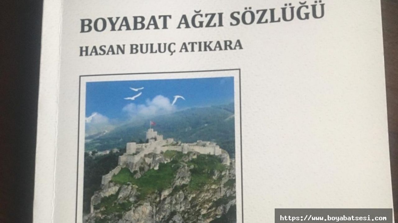 Boyabat Ağzı Sözlüğü'nün ikinci baskısı yapıldı