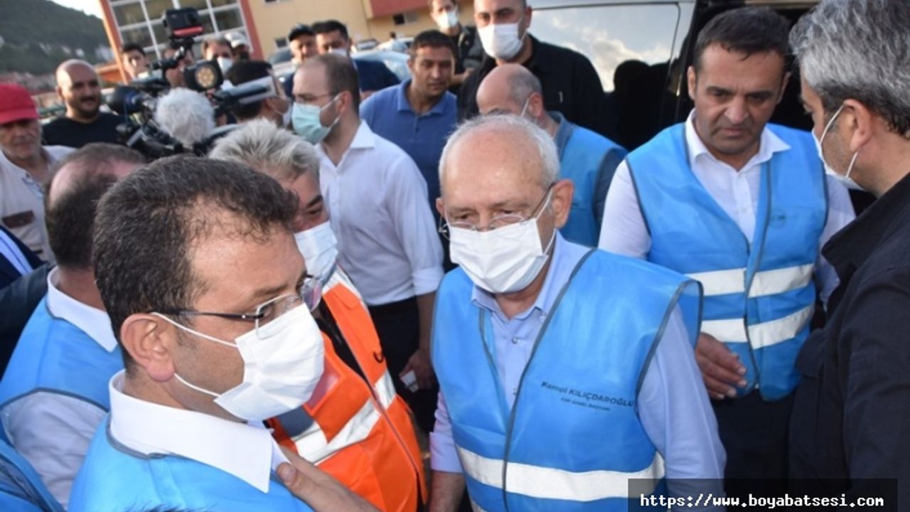 Kemal Kılıçdaroğlu ve Ekrem İmamoğlu Ayancık'ta 