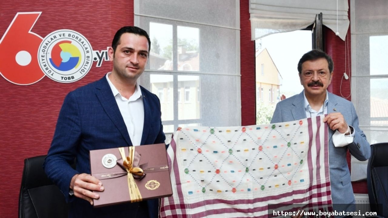TOBB Başkanı Rifat Hisarcıklıoğlu Boyabat'ta