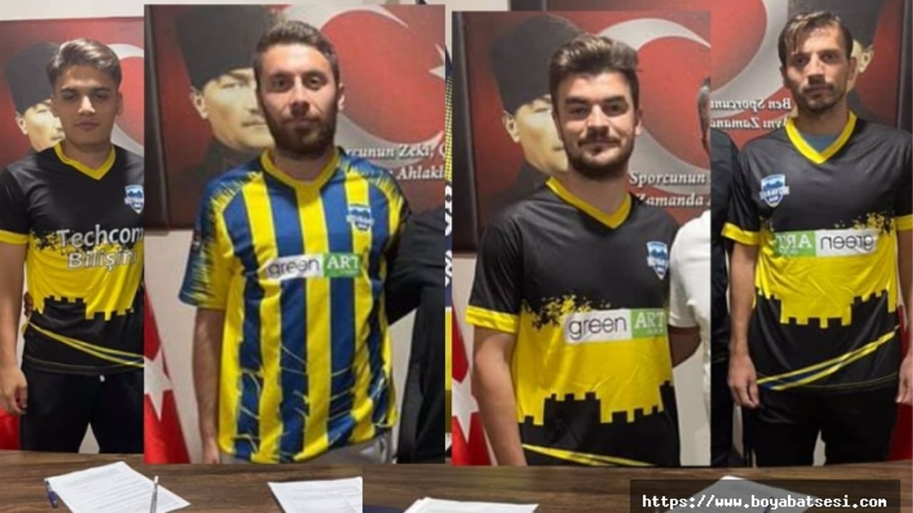 Boyabat 1868 Spor'da 4 transfer birden