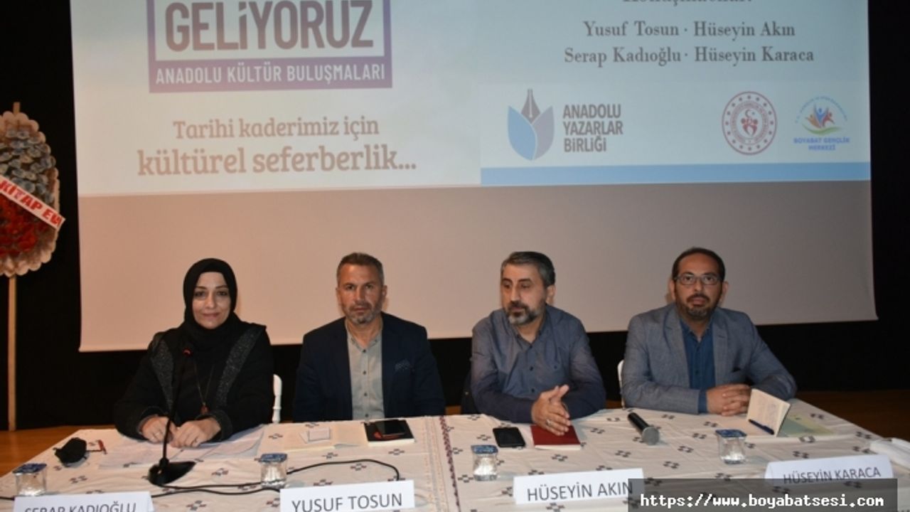 Boyabat Gençlik Merkezi gençlere yönelik panel düzenledi