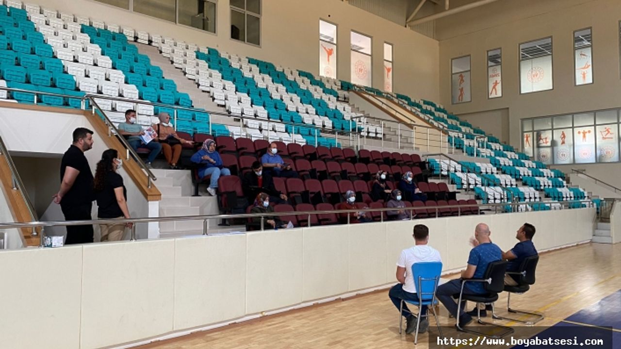 Boyabat'ta Sportif  Yetenek Taraması ve Spora Yönlendirme Uygulaması