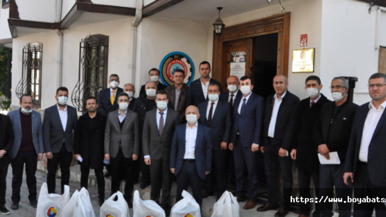 Boyabat Ticaret ve Sanayi Odası'ndan okullara destek