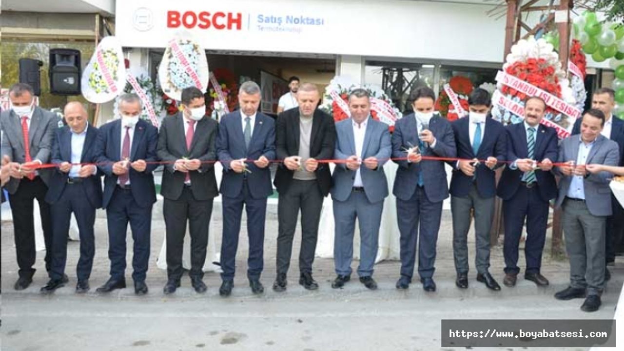 Boyabat’ta Dört Dörtlük Açılış
