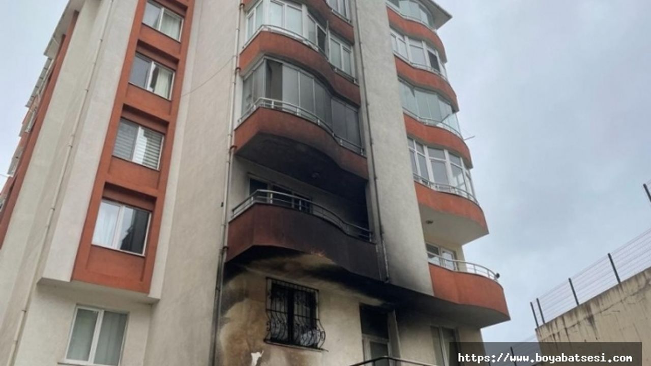  Elektrikli motosiklet az daha apartmanı yakıyordu