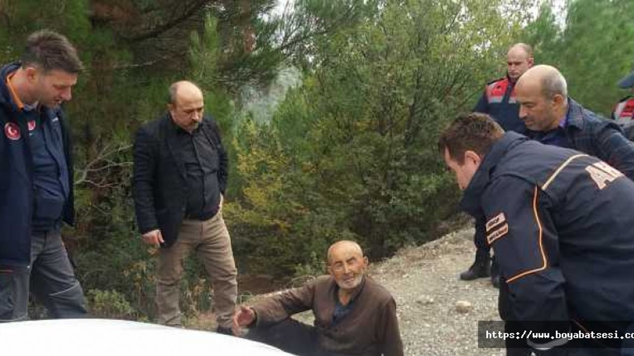 Fakılı'da kaybolan Alzheimer hastası vatandaş ormanda bulundu