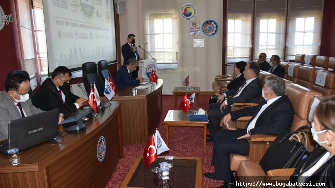 Boyabat'ta "Devlet Hibe, Teşvik ve Kredi Destekleri Bilgilendirme Toplantısı"