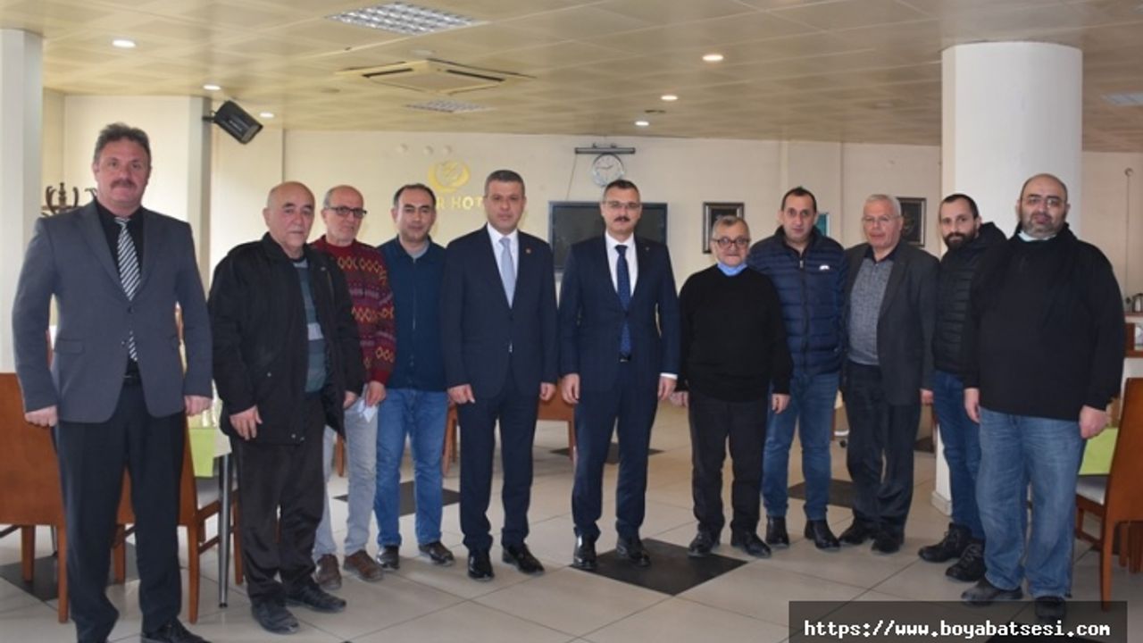 Boyabat'ta 10 Ocak Çalışan Gazeteciler günü kutlandı