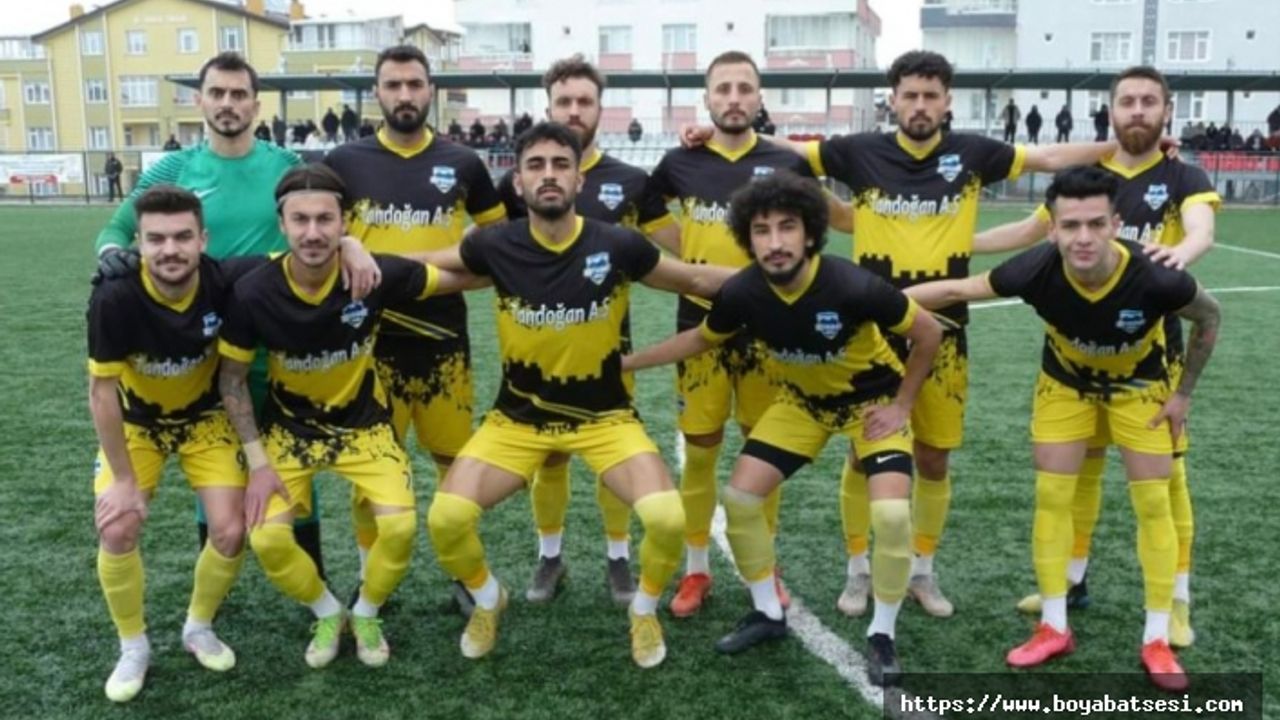 Boyabat deplasmanda Gerze Belediyespor'u farklı mağlup etti
