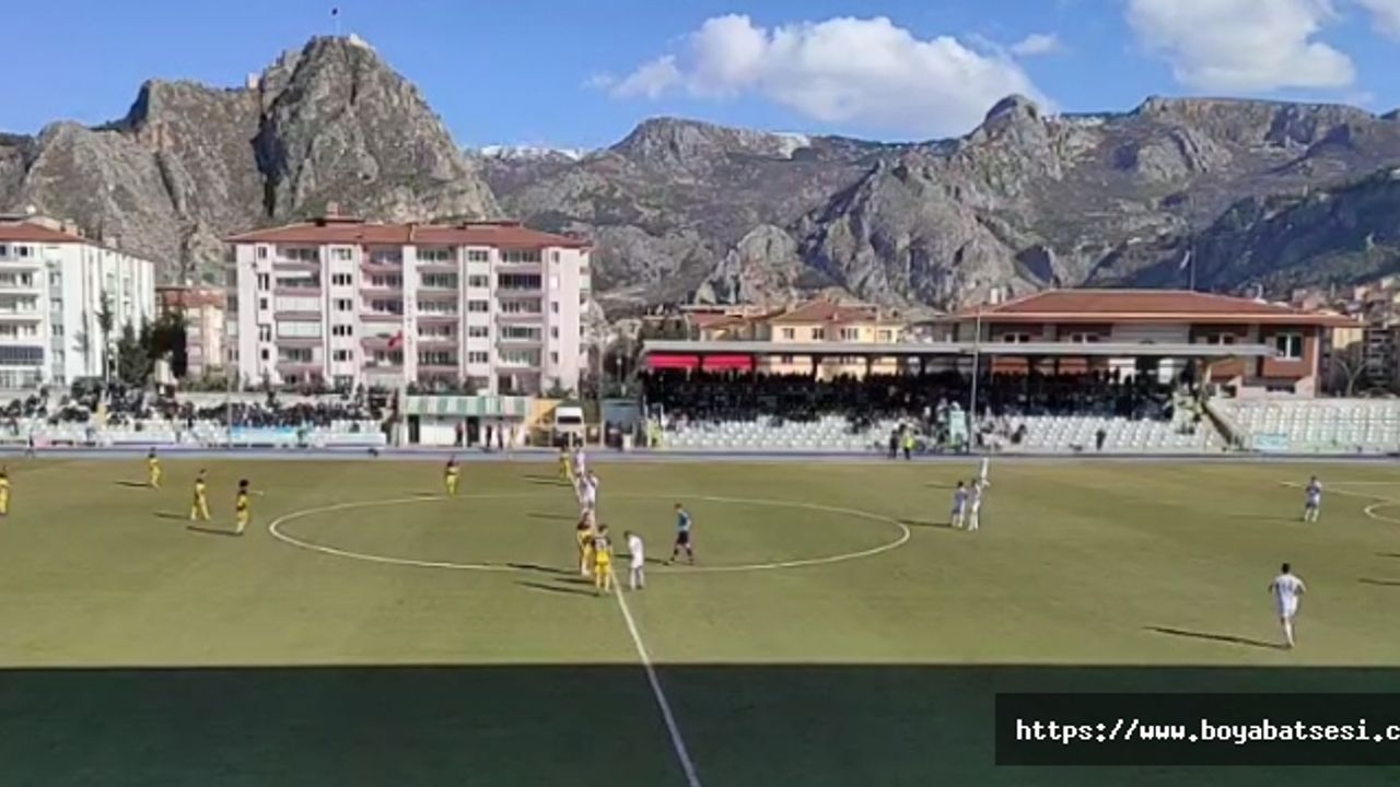 Boyabat erteleme maçında Amasyaspor'a mağlup oldu