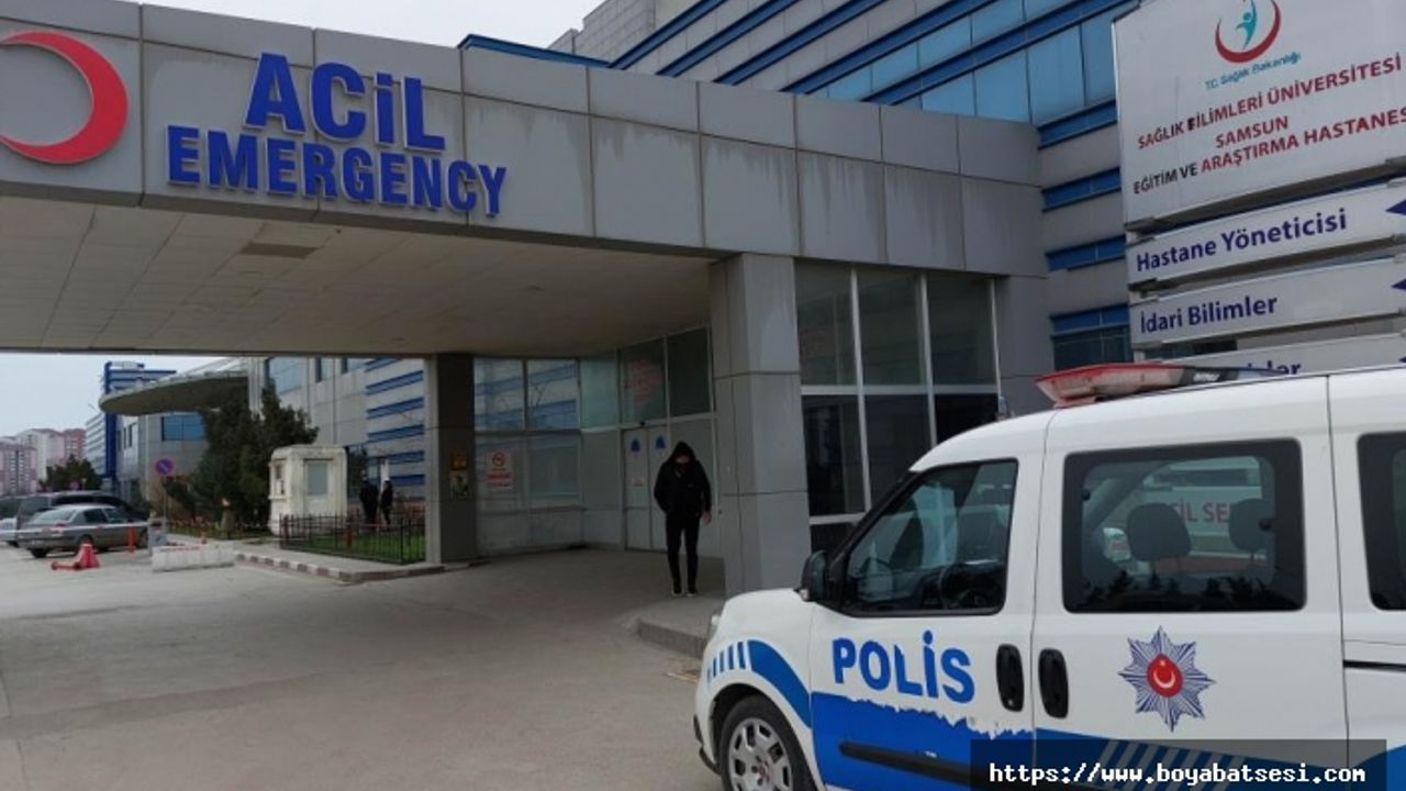 Boyabat'ta yaralananlar Samsun'daki hastanelere sevk edildi