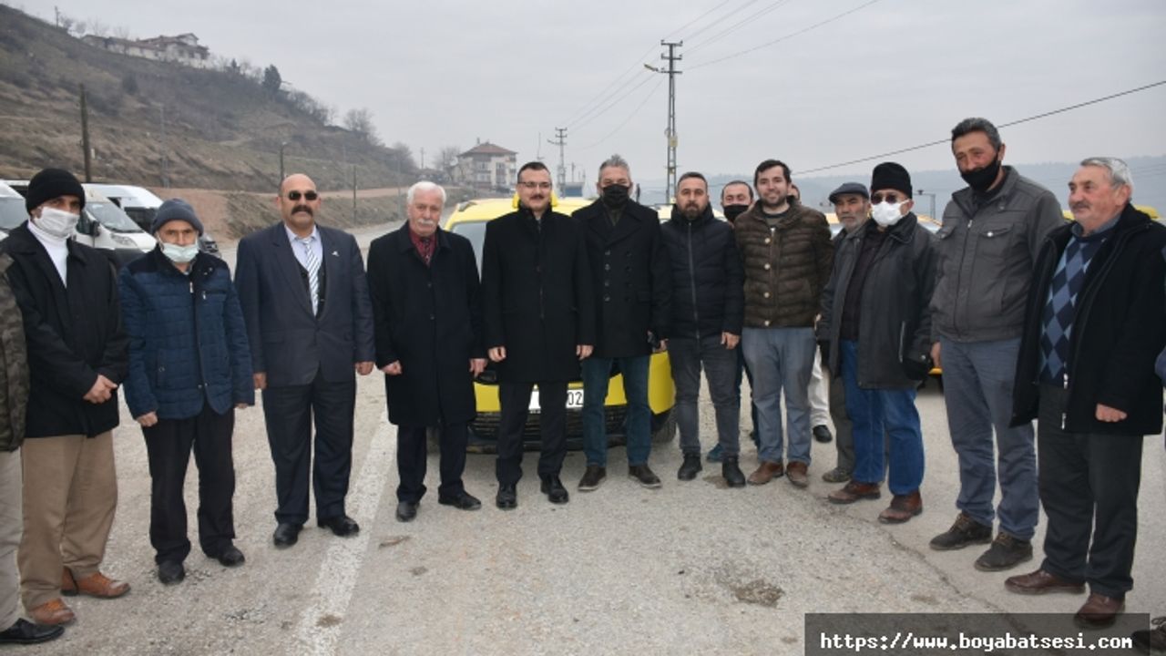 Kaymakam Yılmaz, toplu taşıma araçlarını denetledi