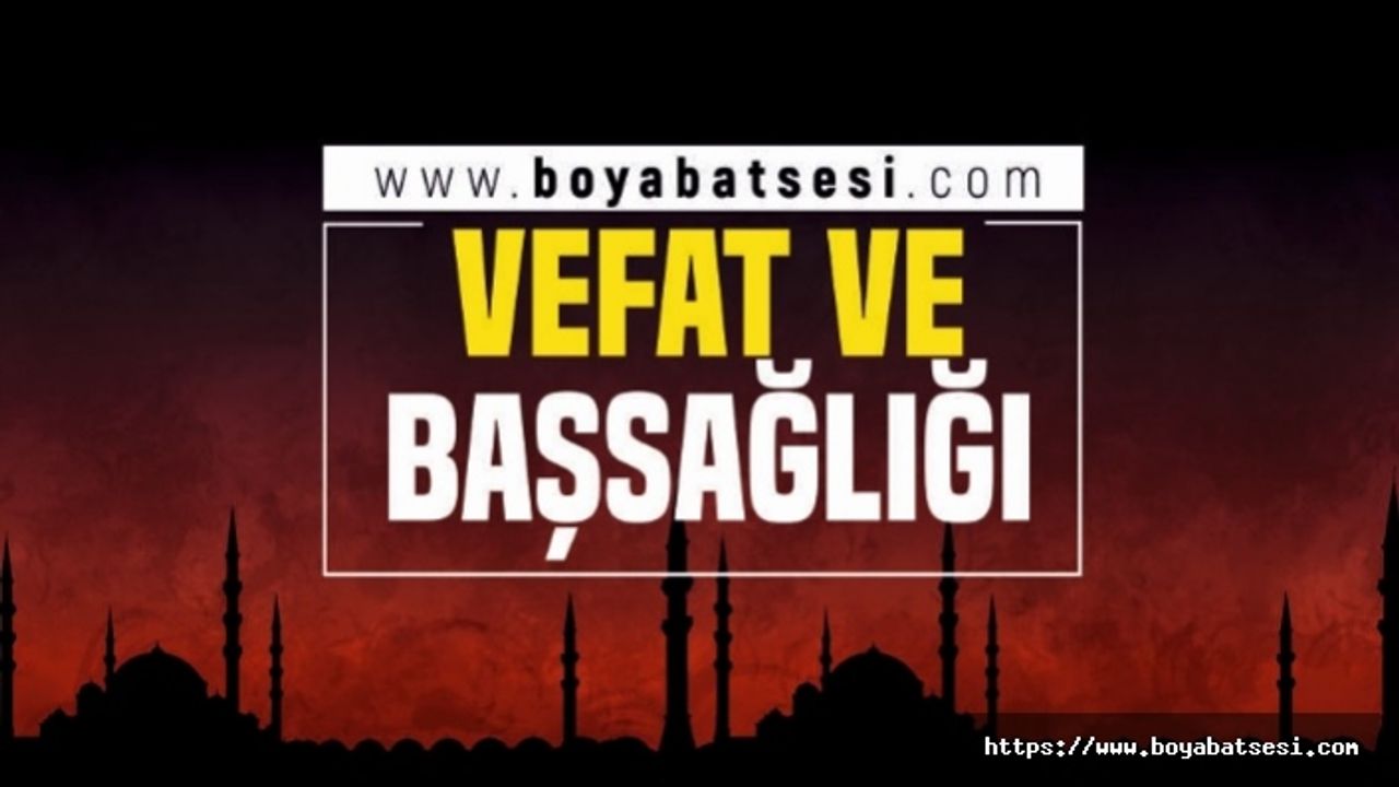 Paşalıoğlu Köyü'nden Murat Kara vefat etti