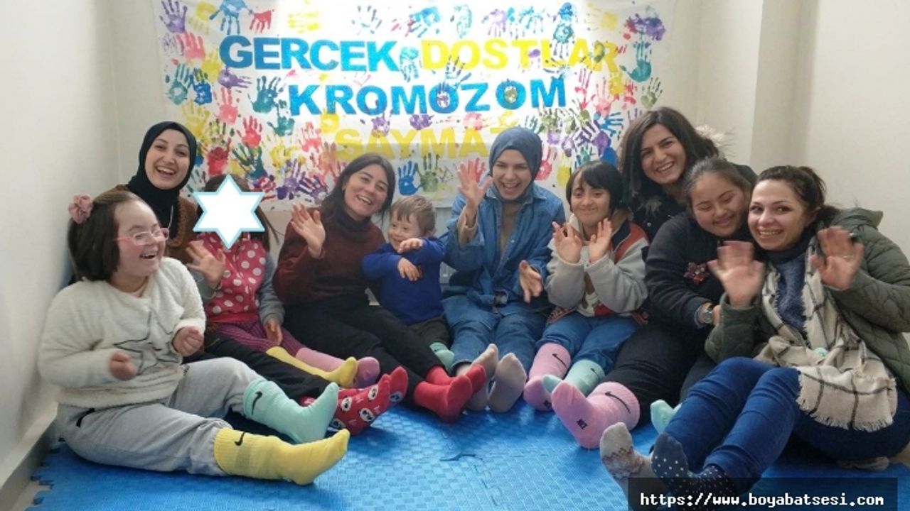 Boyabat Özel Eğitim Uygulama Okulu Down Sendromu farkındalık günü etkinlikleri