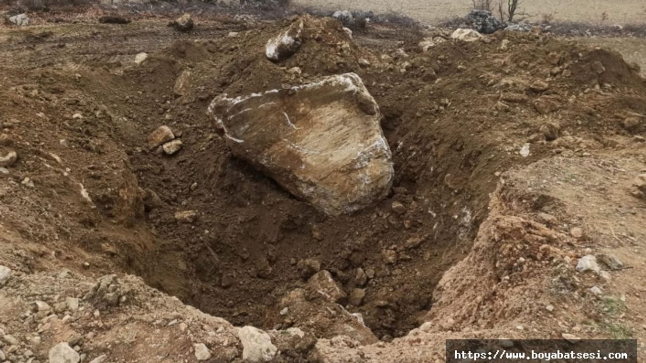 Boyabat'ta kaçak kazı yapanlara suçüstü