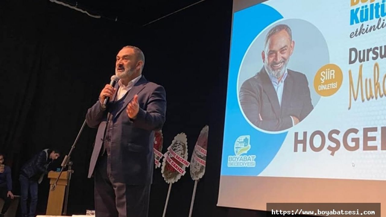 Dursun Ali Erzincanlı Boyabat'ta sevenleri ile buluştu