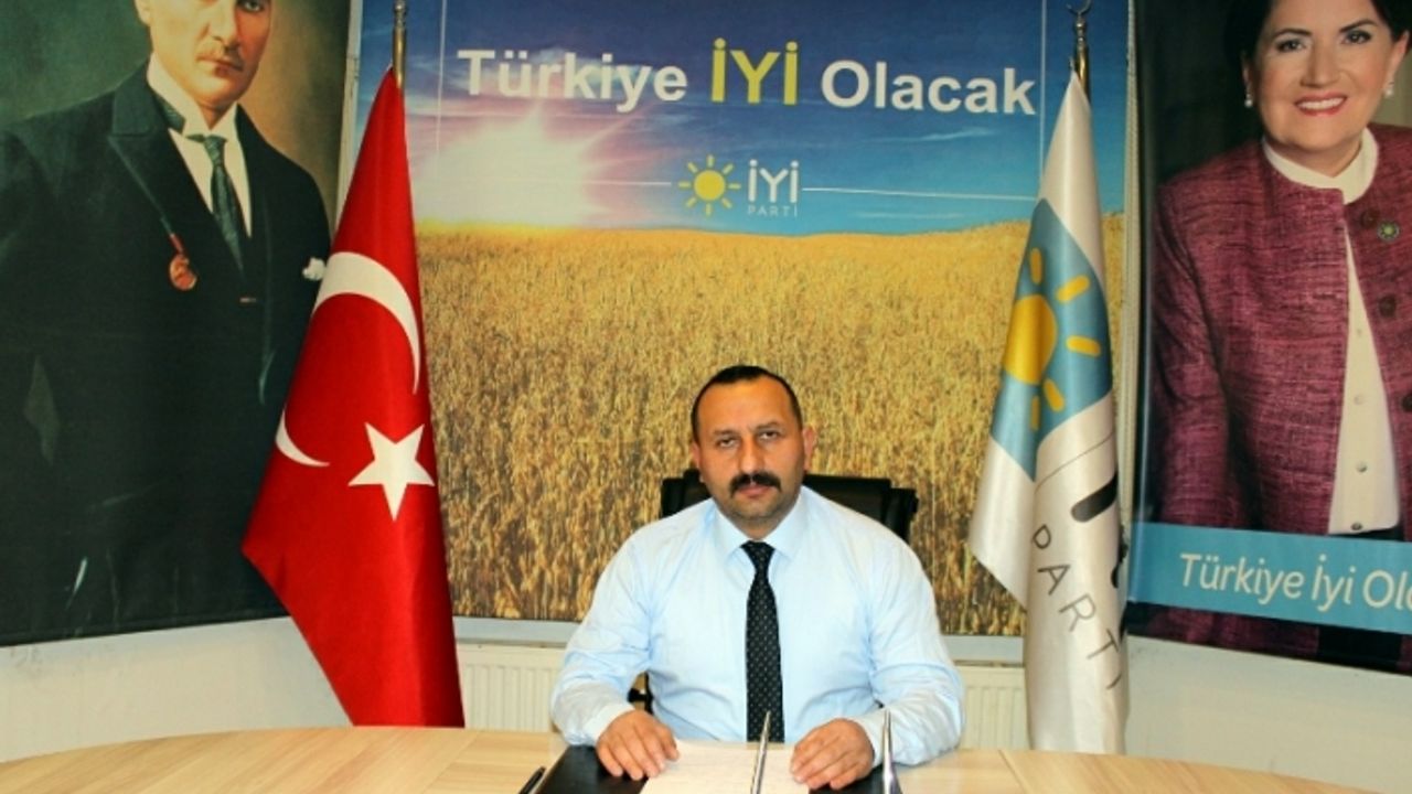 İyi Parti İl Başkanı Şanlan'dan basın açıklaması