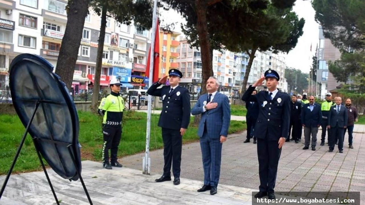 Boyabat'ta Türk Polis Teşkilatı'nın 177. kuruluş etkinlikleri