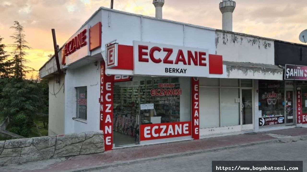 Boyabat'ta Berkay Eczanesi açılıyor