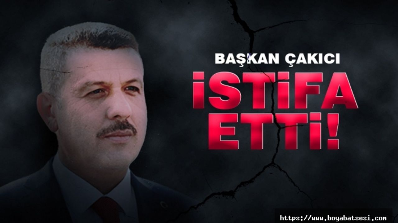 Boyabat Belediye Başkanı Şefik Çakıcı istifa etti