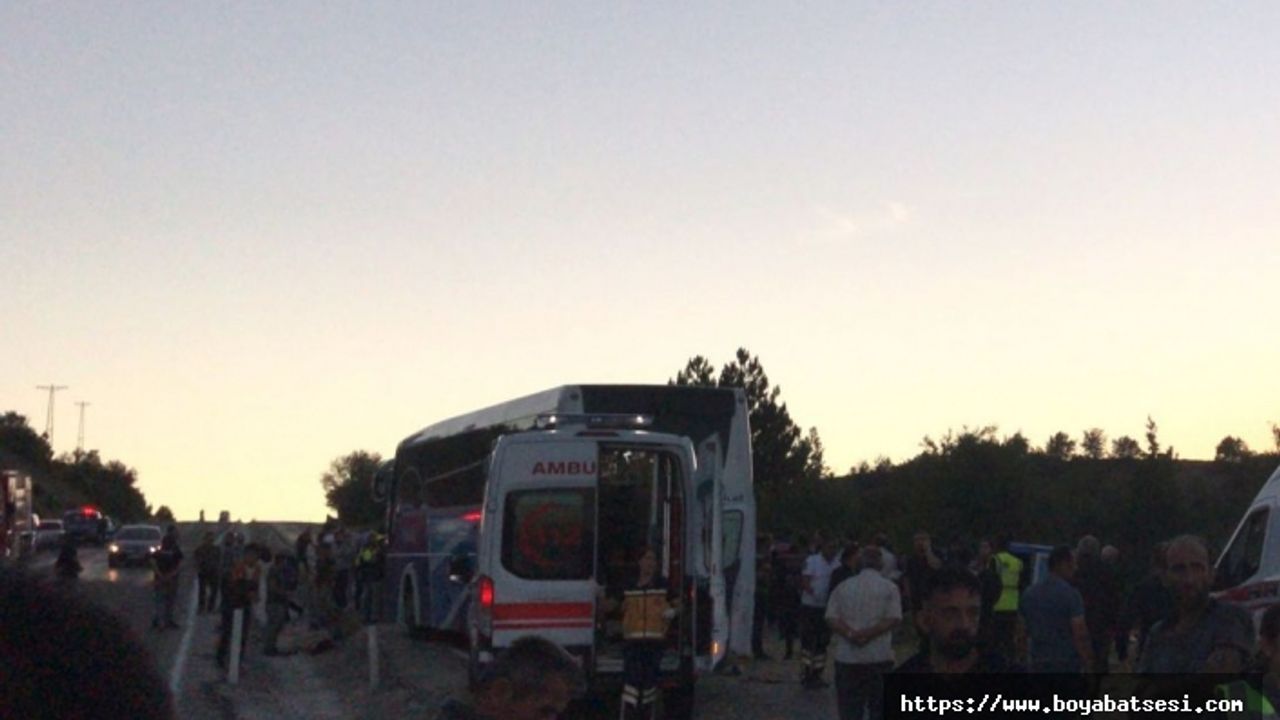 Boyabat Kastamonu yolundaki kazada ölü sayısı 2'ye yükseldi