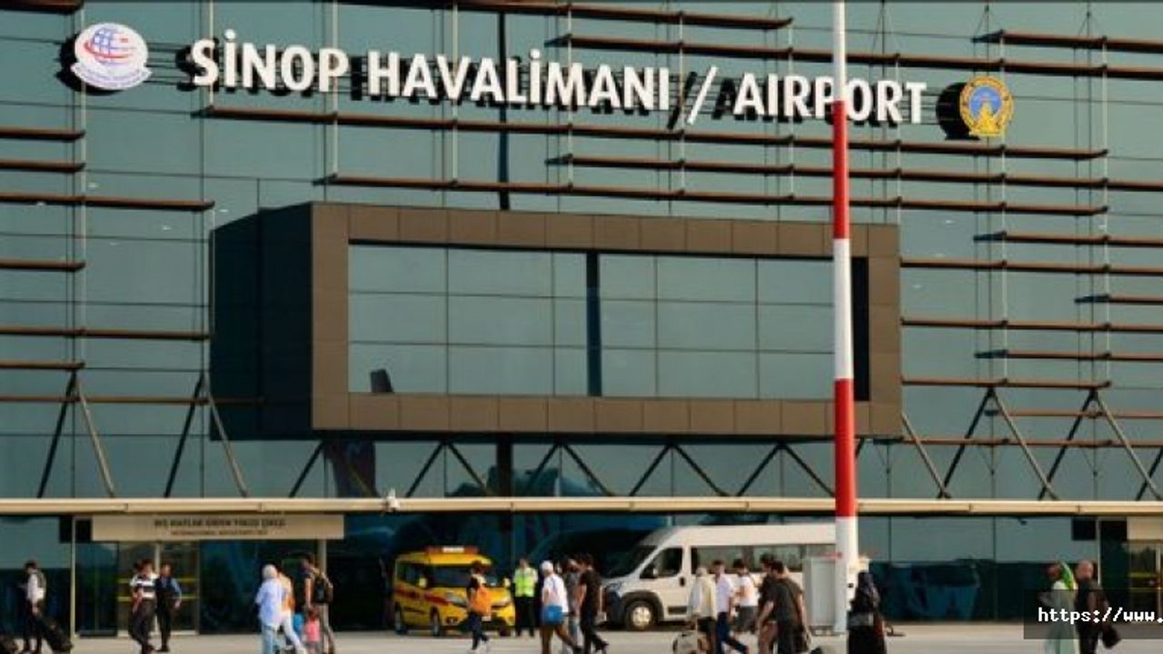 Sinop Havalimanı’nda 8 ayda 47 bin 500 kişi uçtu 
