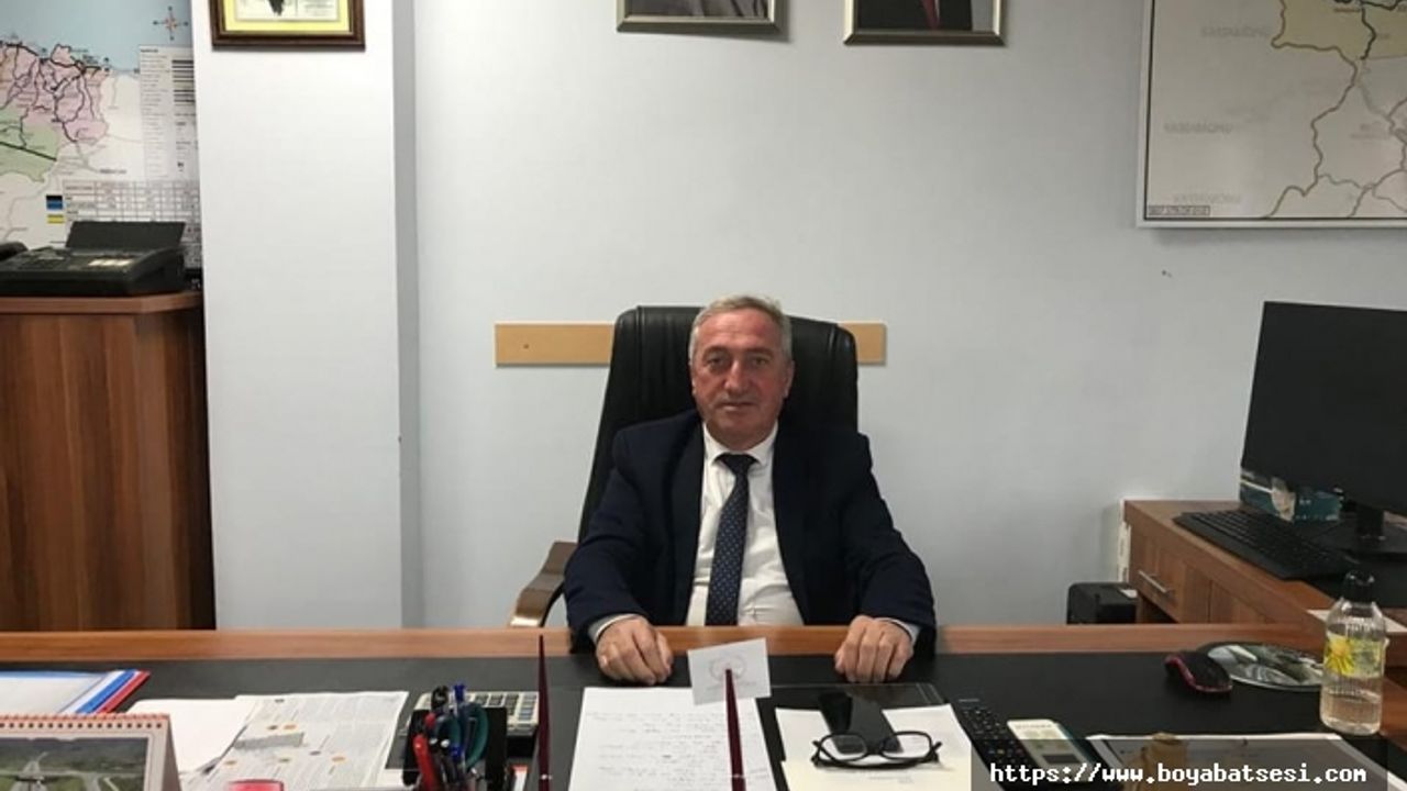Boyabat Karayolları Şefi Orhan  Akyürek Sinop'a tayin oldu