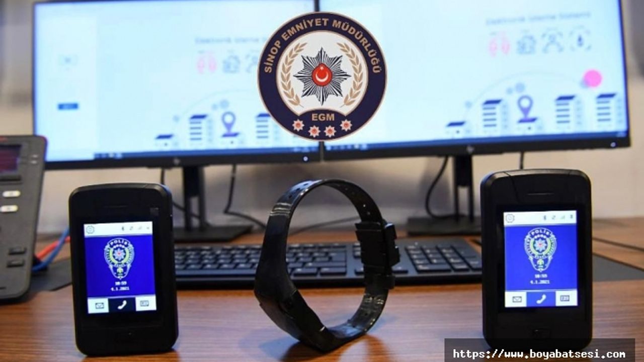 Elektronik Kelepçe uygulaması Sinop’ta kadına şiddeti önledi