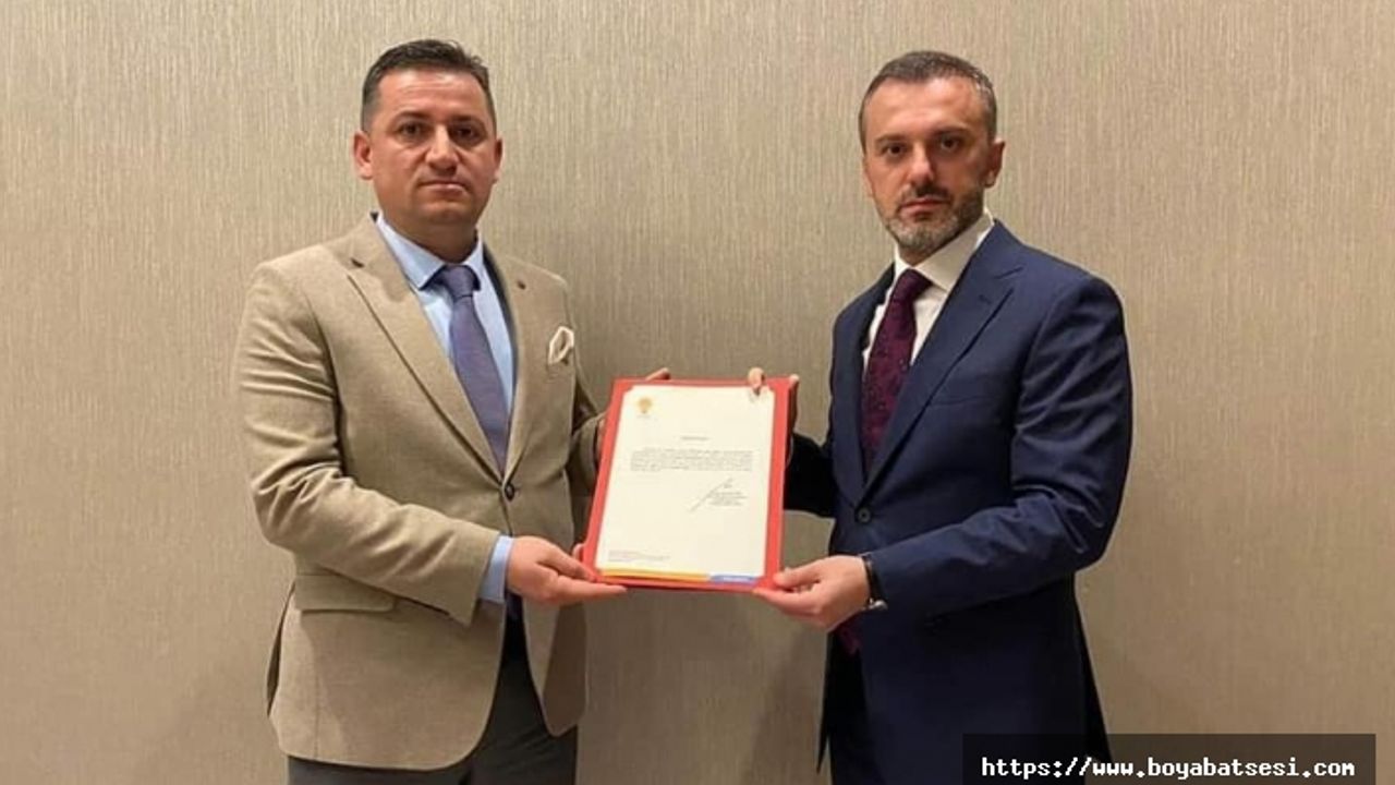 Ak Parti Boyabat İlçe Başkanı Kadir Çok oldu
