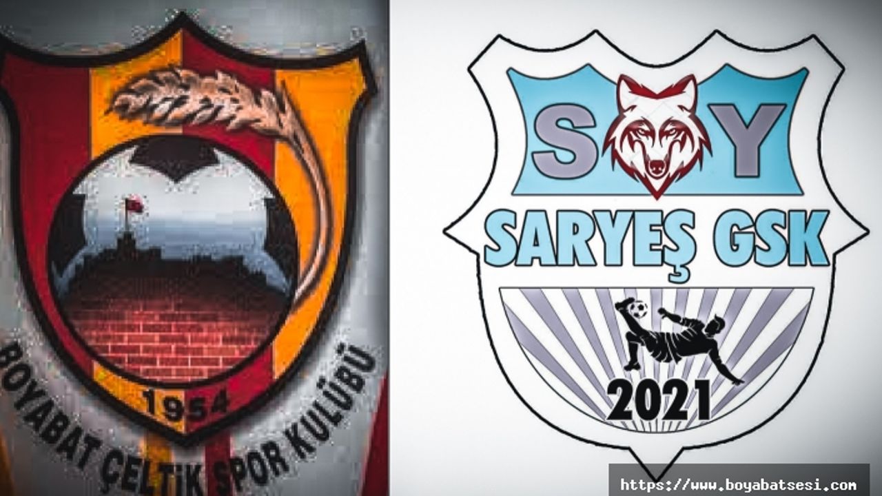 Boyabat Çeltikspor ve Boyabat Saryeş ilk hafta mağlup oldu