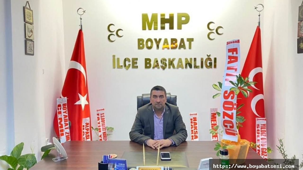 Boyabat MHP ilçe yönetimi belli oldu