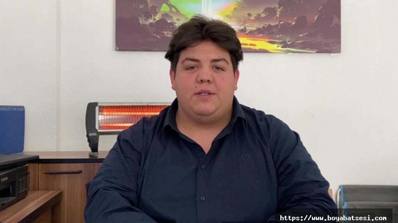 Boyabatlı genç depremle ilgili yardım çağrılarını toplayan site yaptı 