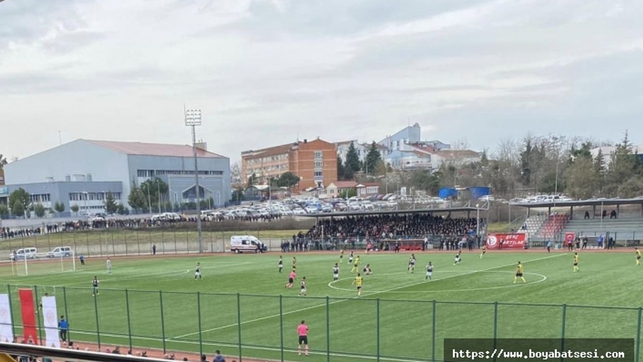 Boyabat 1868 Spor Bartınspor deplasmanından eli boş döndü