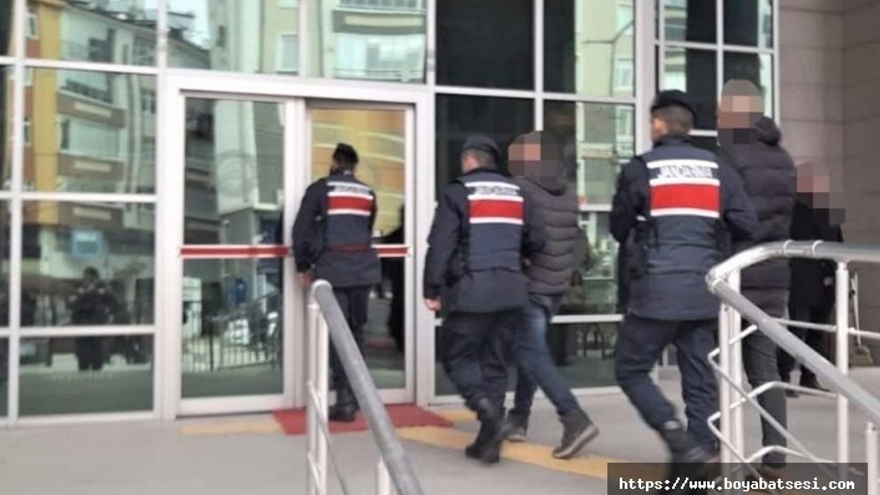 Boyabat’ta evden su motoru çalan 2 şahıs tutuklandı 