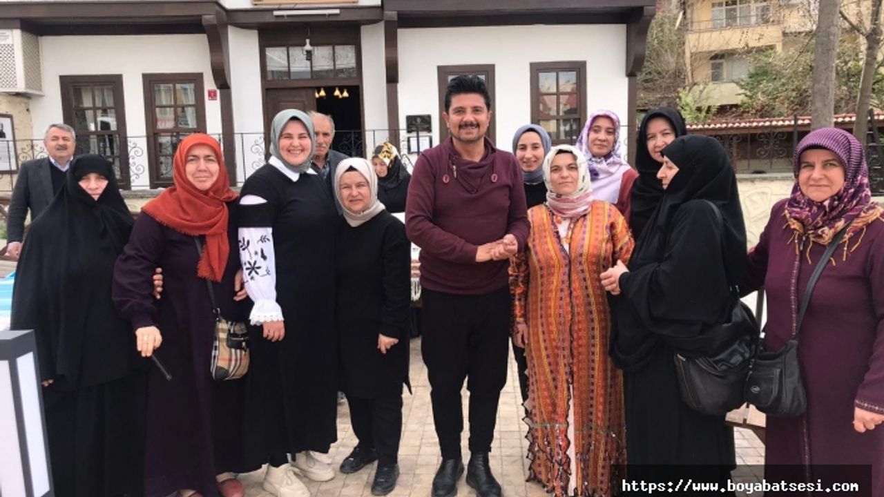 Ünlü isim ilçe tanıtımına katkı sağlamak için Boyabat’ta 