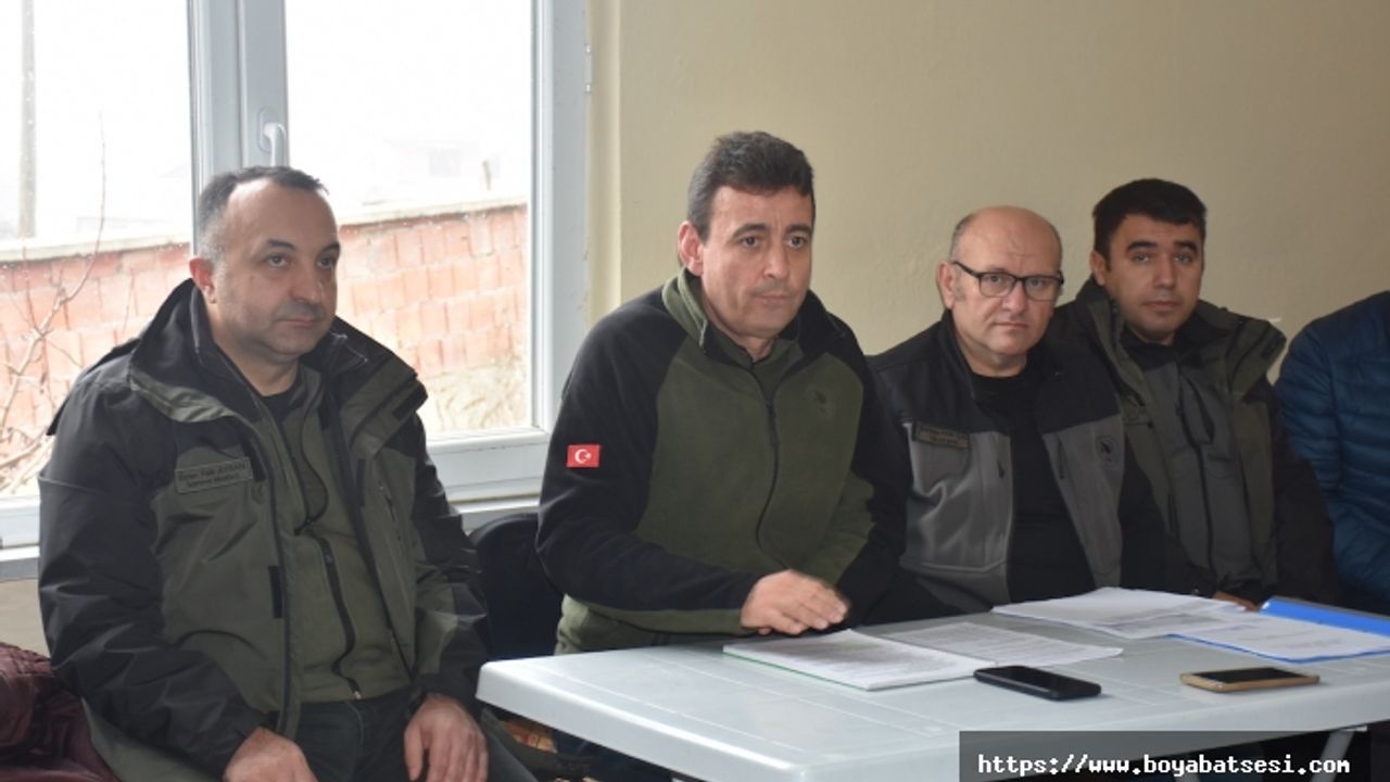 Boyabat’ta orman köylülerine destekler anlatıldı