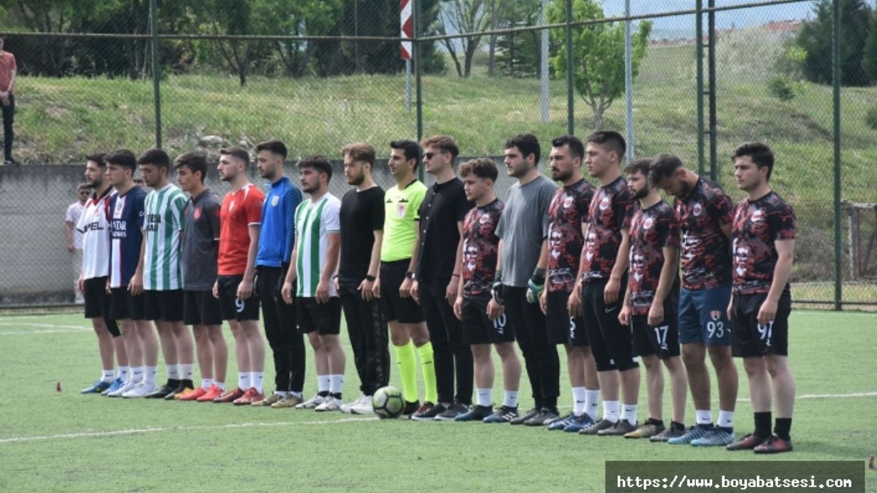 Sinop Üniversitesi Boyabat Kampüsü’nde futbol turnuvası sona erdi