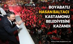 Boyabatlı Hasan Baltacı Kastamonu Belediye Başkanı seçildi
