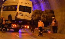 Tünelde kaza 1’i ağır 11 kişi yaralandı !
