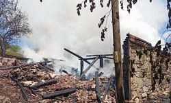 Boyabat’ta Yangın: Bir Ev Küle Döndü