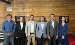 Boyabat'tan ayrılan hakim ve savcılara veda yemeği
