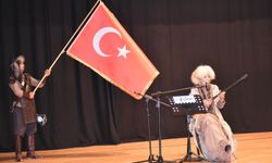 Boyabat'ta Kazakistanlı Nazira Mahambetova konser verdi.